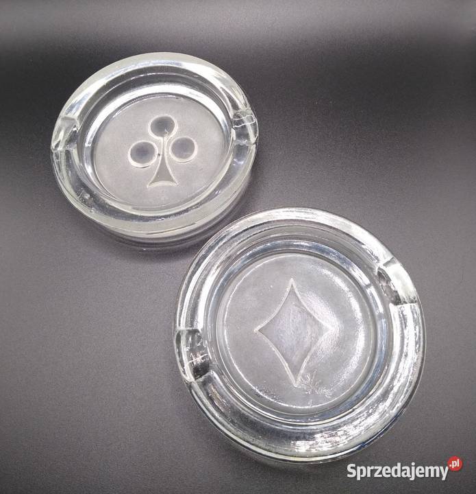 Popielniczka Popielniczki Vintage PRL 2 sztuki Porcelana i szkło Porcelana i szkło Gdańsk