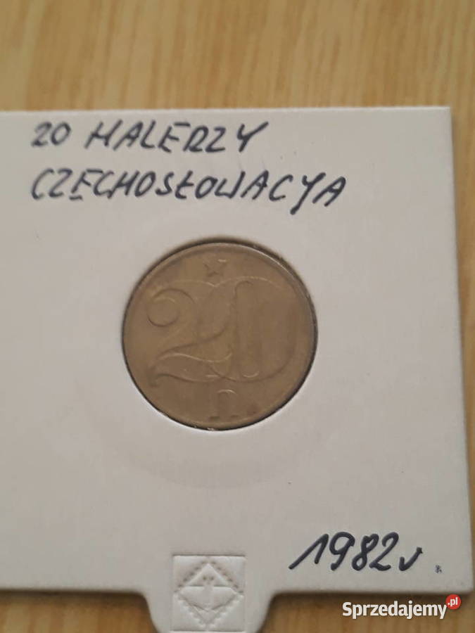 20 Halerzy Czechosłowacja 1982 r Konin sprzedam