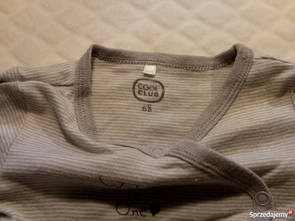 Body długi rękaw kaftanik 68 Bluzki, koszulki i kaftaniki śląskie Rogoźnik