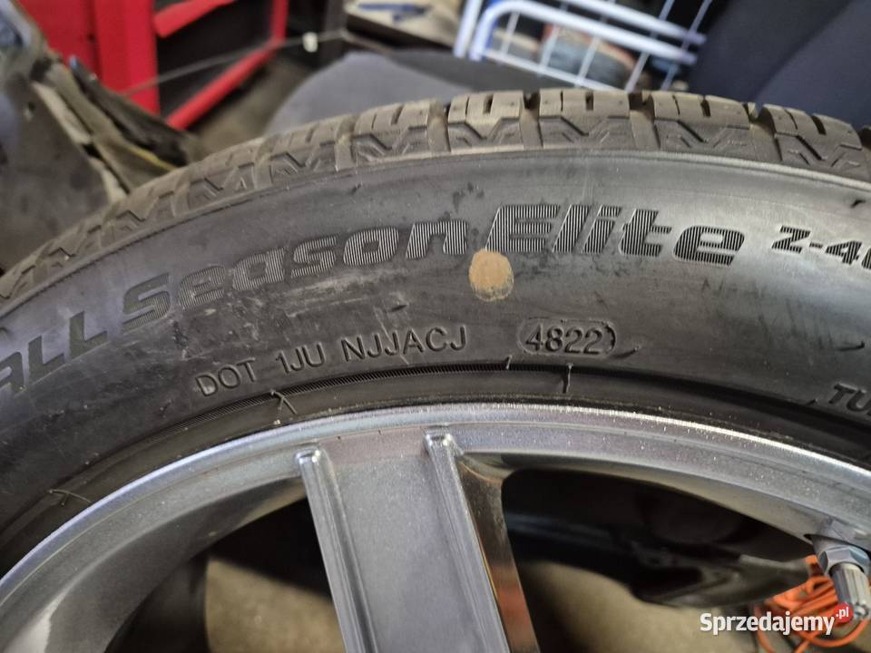 Felgi aluminiowe 19 z oponami 5x108 ET 45 Nowe mazowieckie Radonice
