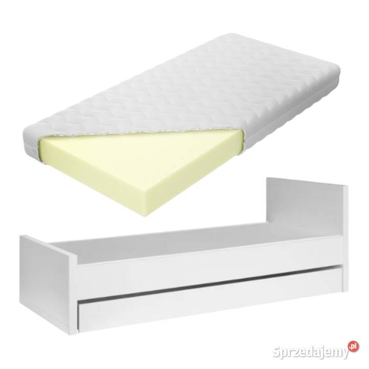 Łóżko PINIO z materacem i szufladą Biała Rawska
