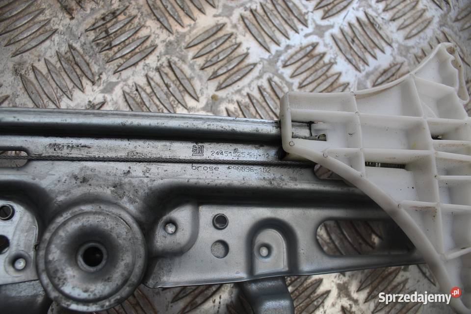MECHANIZM PODNOŚNIK SZYBY PRAWY TYŁ OPEL VECTRA Mechanizmy opuszczania szyb