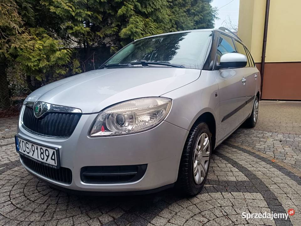 Skoda Fabia II Kombi 14 LPG 2008 małopolskie Zator
