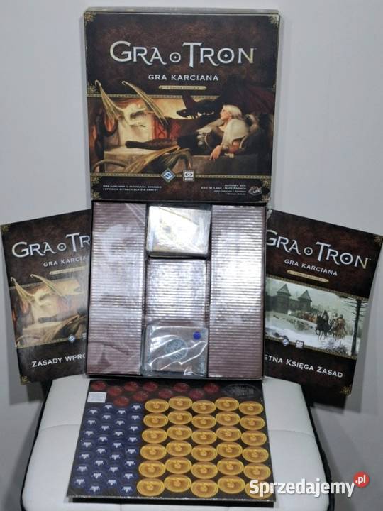 Gra o tron karciana fabularna kolekcjonerska Kultura i Rozrywka Kraków