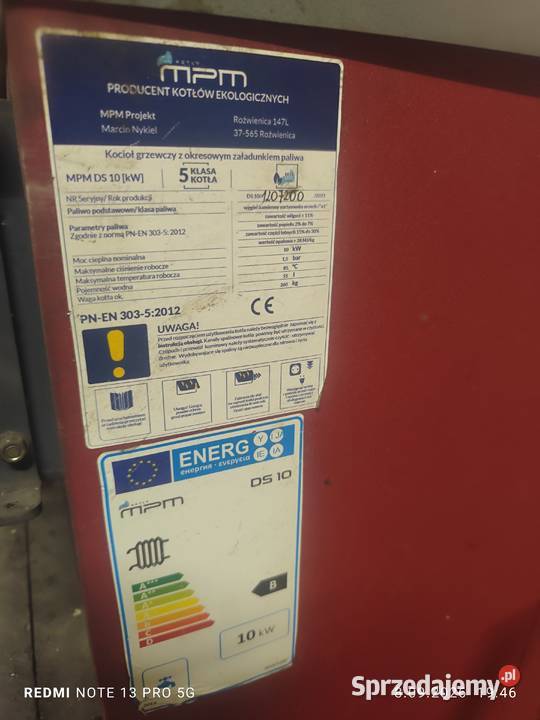 Piec mpm 10 kw podkarpackie Dębica sprzedam
