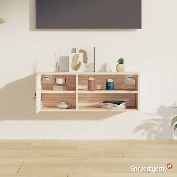 Szafka ścienna 80x30x30 lite drewno sosnowe Warszawa