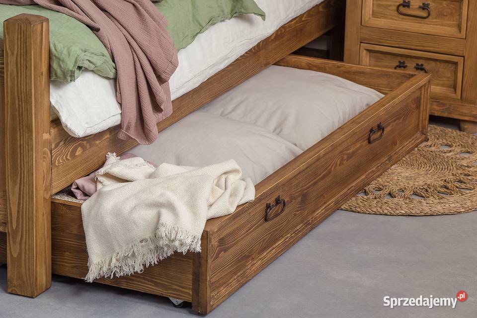Szuflada woskowana pod łóżko SUF 01 98cm Maków Podhalański sprzedam