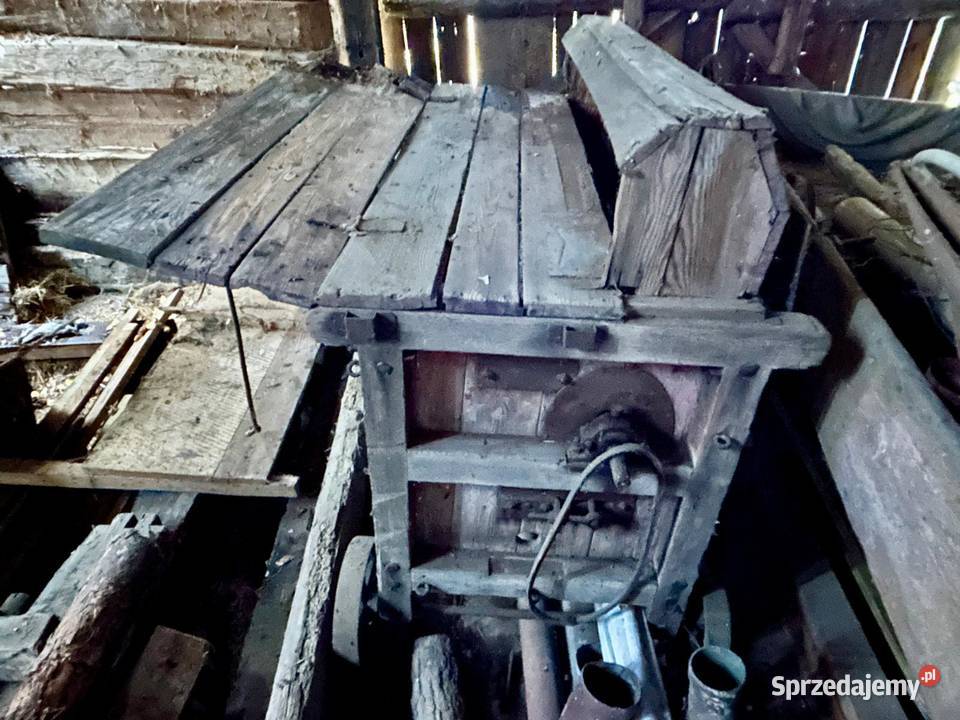 Zabytkowa Polska MŁOCKARNIA młocarnia chyba Łowicz