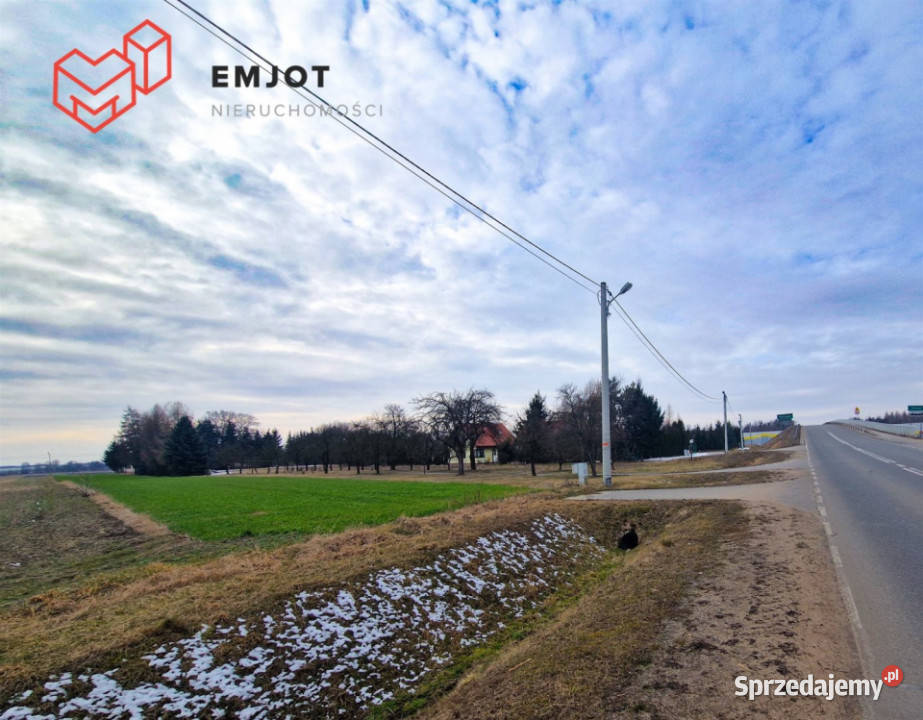 sprzedaży gruntu 1607 metrów Podłężyce łódzkie