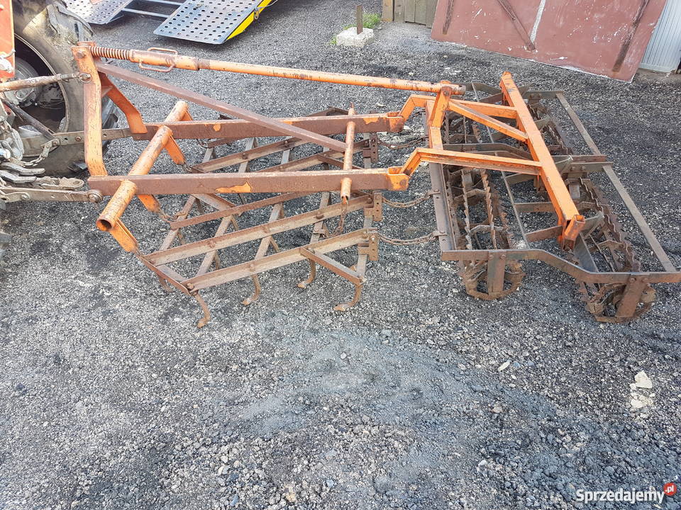 Brona uprawowa z wałkiem w stanie Wola Jachowa