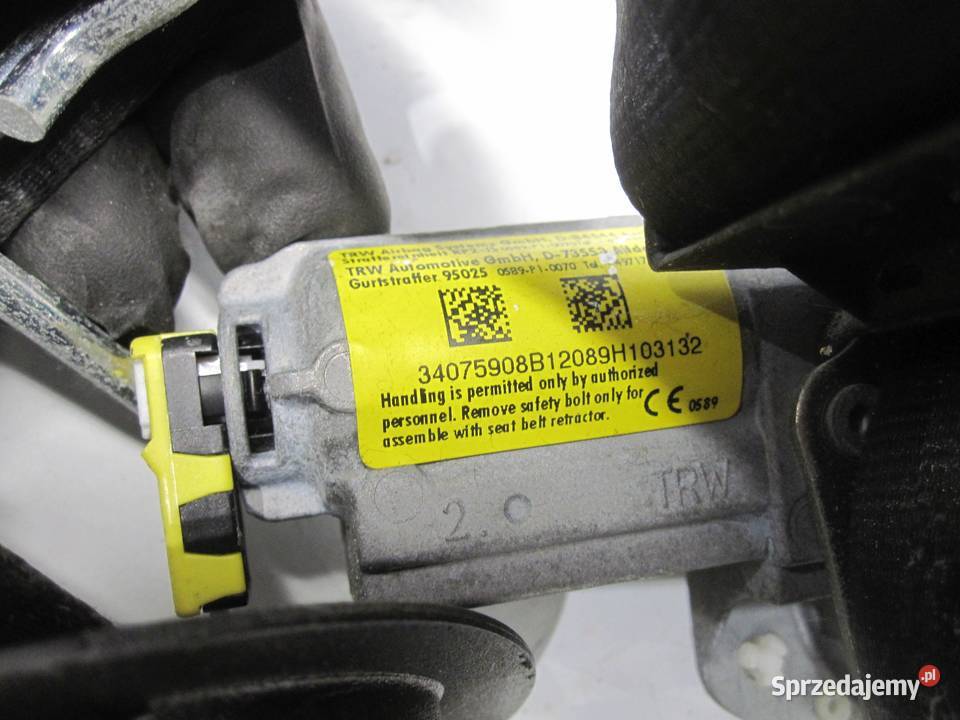 PEUGEOT 3008 I 12r pas bezpieczeństwa lewy Pasy bezpieczeństwa Kielce
