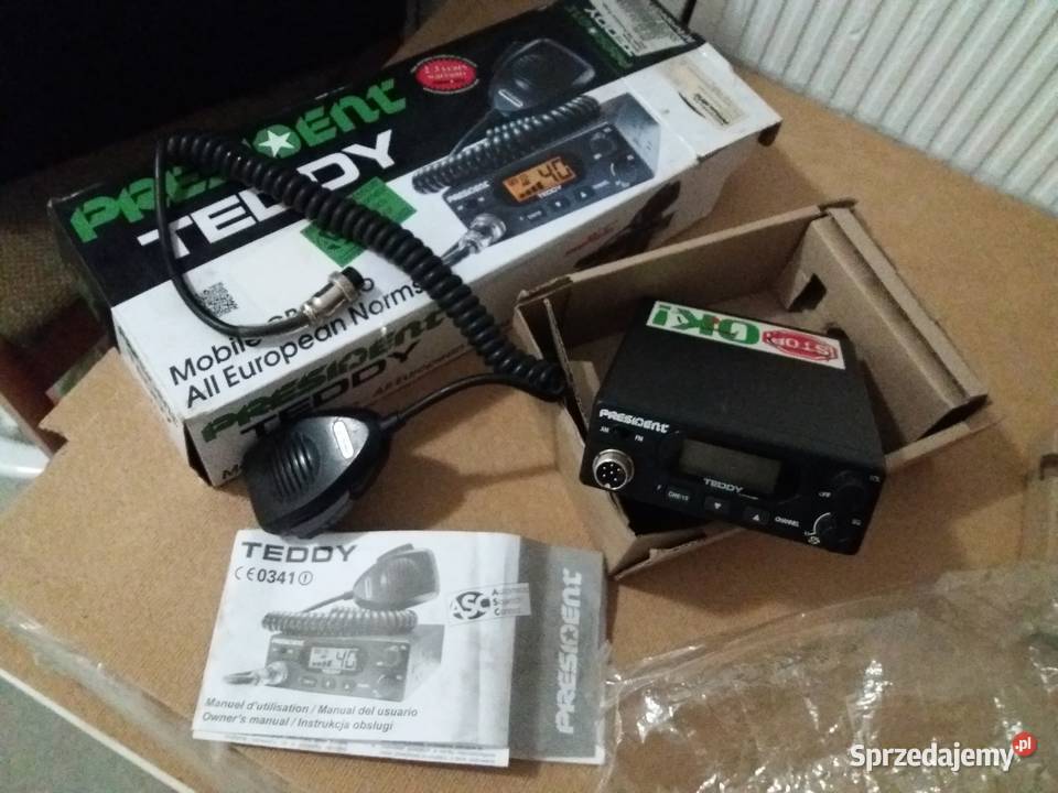 CB Radio President Teddy I Oe dolnośląskie Ząbkowice Śląskie