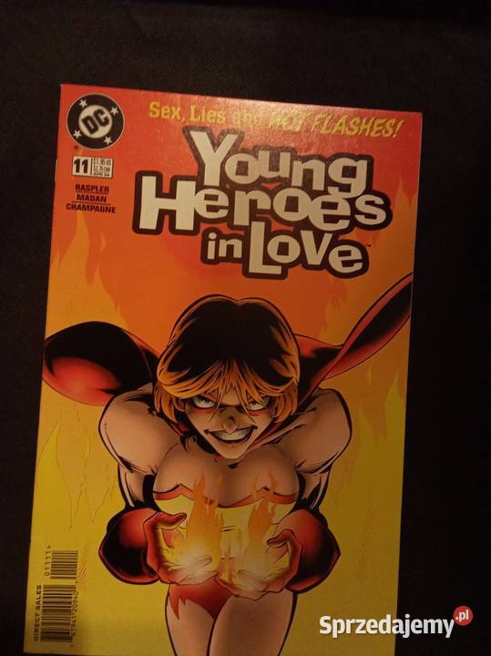 Young Heroes in love 11 1998 Komiks angielsku Warszawa