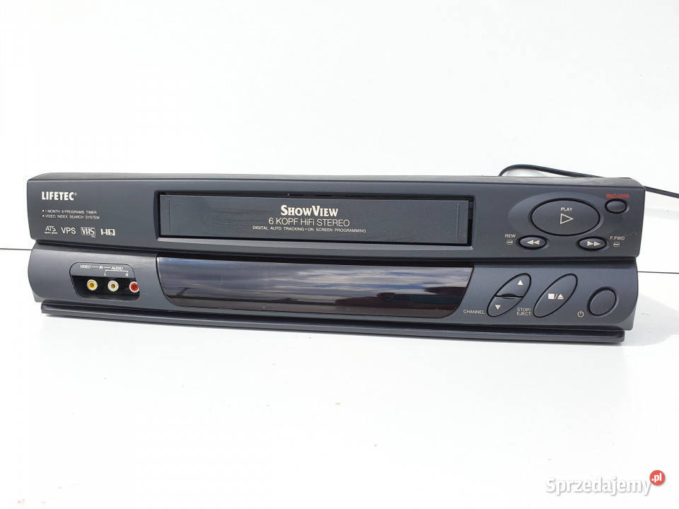 Video magnetowid Lifetec LT9020 LT 9020 6 head wielkopolskie Międzychód