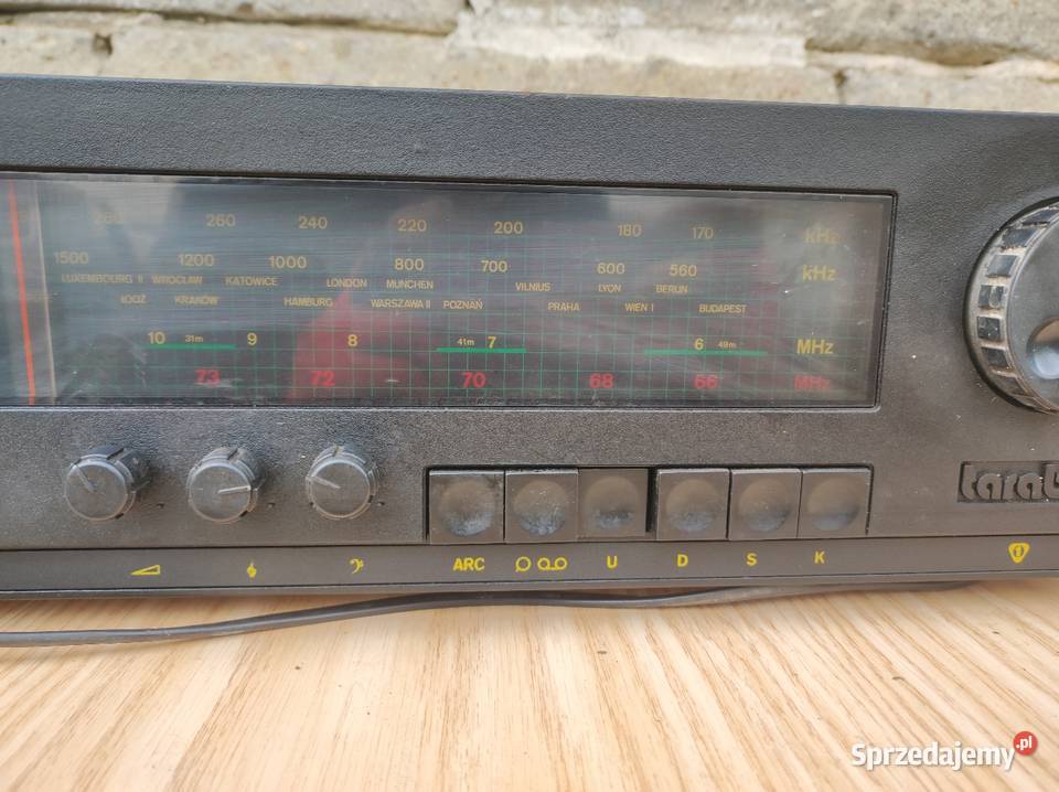 UNITRA Diora Taraban DMP502 radio retro vintage Radomsko