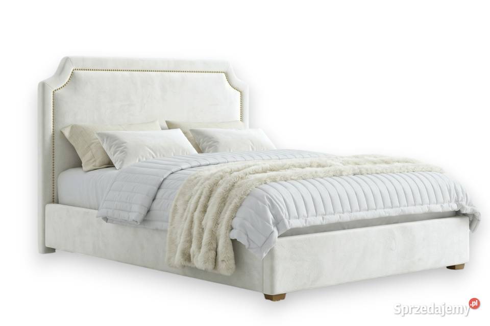Łóżko tapicerowane FABIO 160x200 z pojemnikiem I Poznań