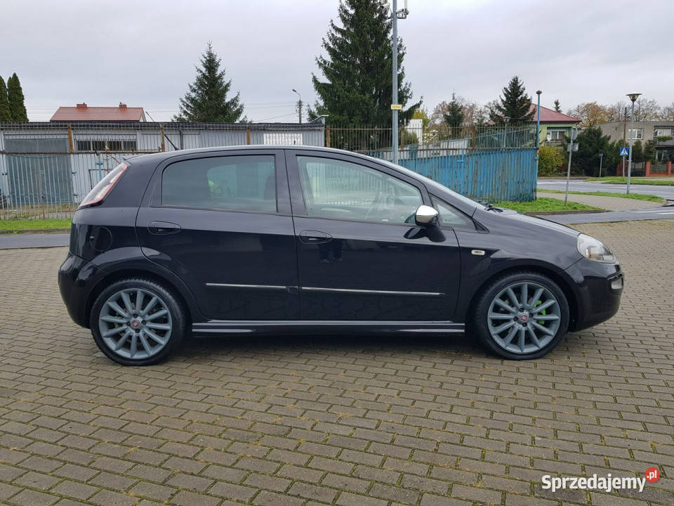 Fiat Punto Evo 14 Turbo Benzyna 135 Klimatronik światła do jazdy dziennej Włocławek