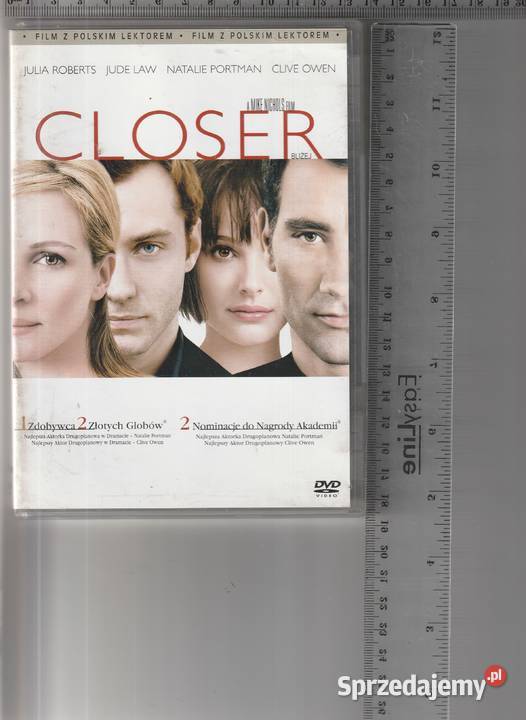 Closer Natalie Portman Julia RobertsDVD Pruszków