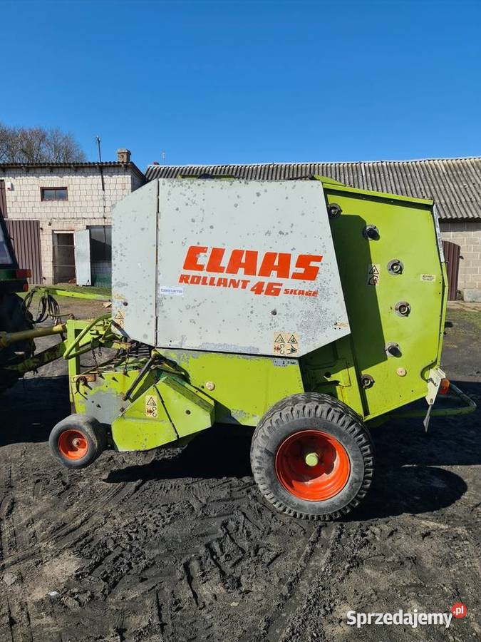 Prasa belująca Claas Rolland 46 nieuszkodzony Wysokie Mazowieckie sprzedam
