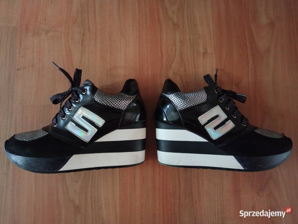 Sneakersy adidasy buty na platformie na koturnie Wrocław