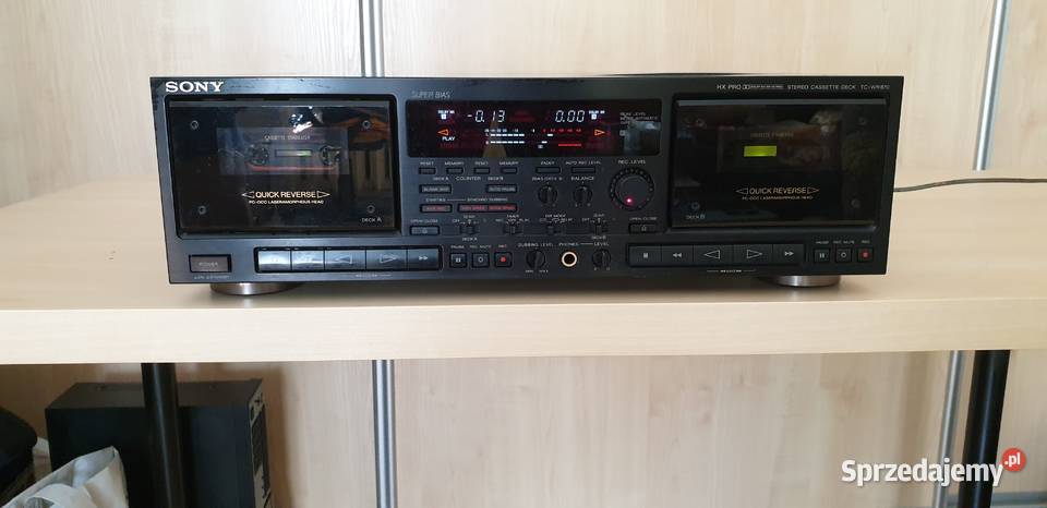 SONY STEREO CASETTE DECK TCWR870 Nowy Sącz sprzedam