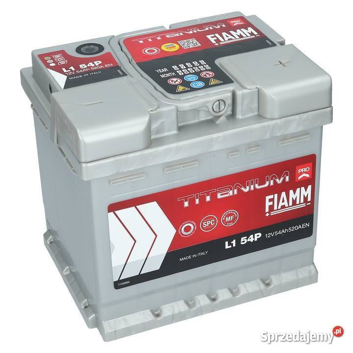 Akumulator FIAMM TITANIUM PRO 12V 54Ah 520A Zakopane