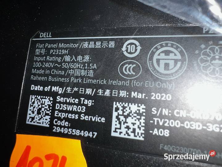 Używane Monitory Dell Katowice