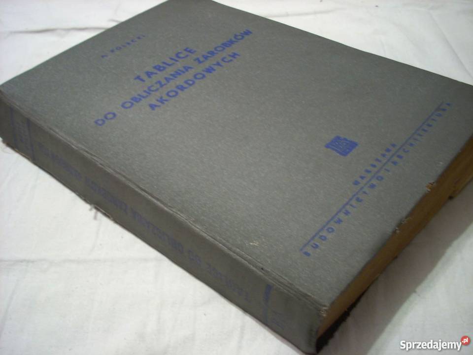 Polecki Tablice do obliczania zarobków podkarpackie Lesko