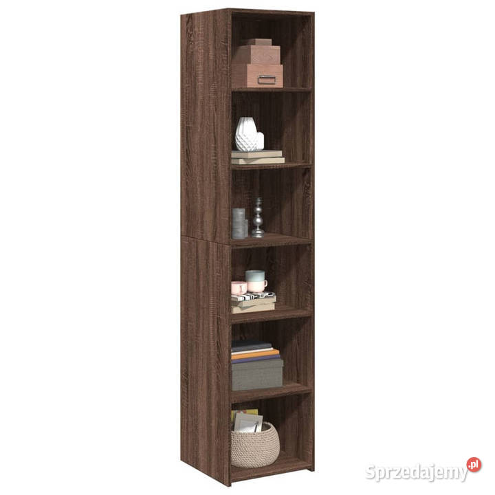 Wysoka szafka brązowy dąb 40x41x185 WM3281672 sprzedam