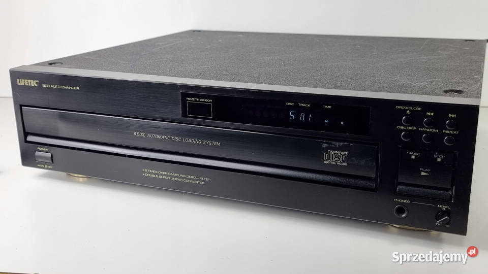 Lifetec odtwarzacz zmieniarka CD player LT9088 Międzychód sprzedam