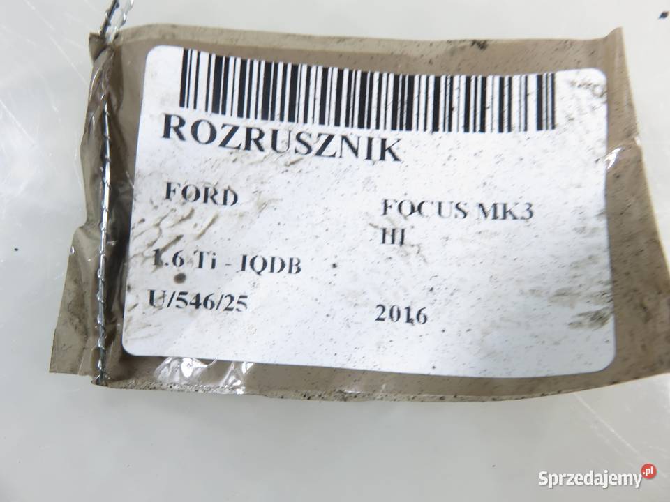 ROZRUSZNIK FORD FOCUS MK3 III 16 Ti VCT osobowe sprzedam