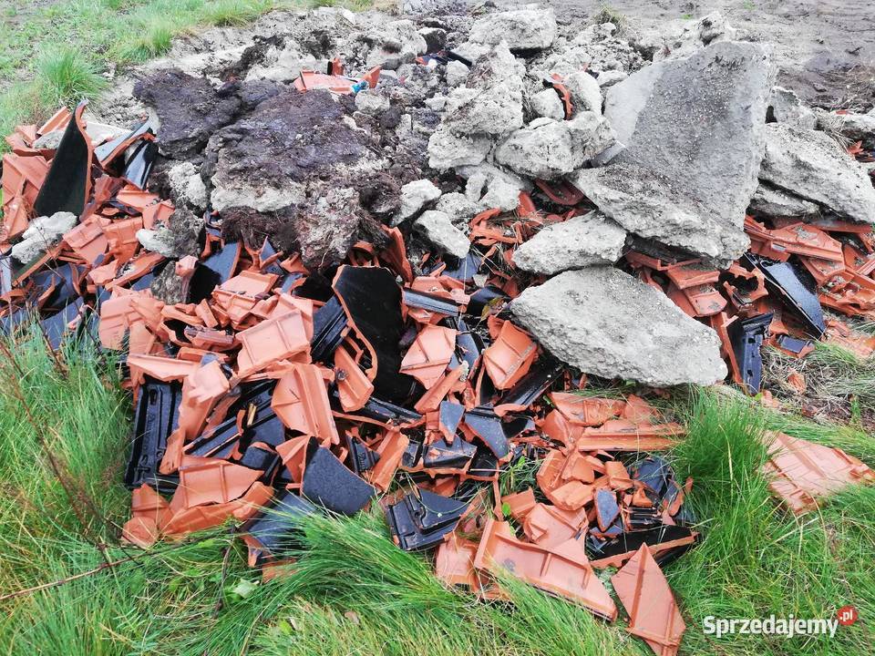 Oddam czysty gruz dachówka cermiczna i beton lubuskie Iłowa