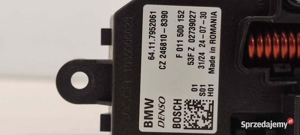 BMW F44 218I REZYSTOR DMUCHAWY 7952061