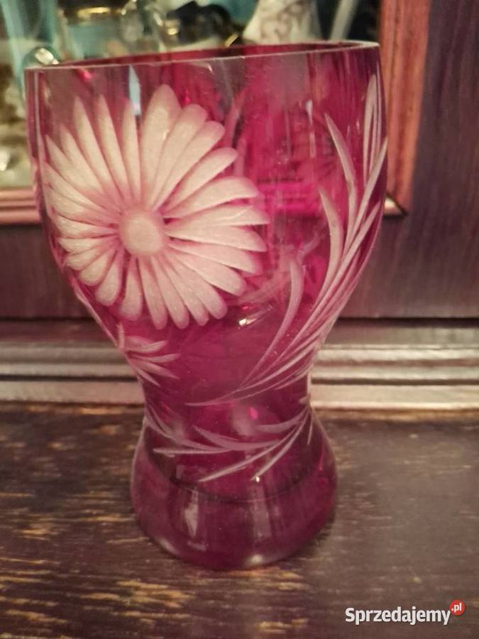 Kryształowy czerwony Warszawa sprzedam