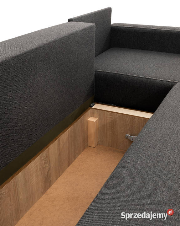 Narożnik Szary z Funkcją Spania FOX Rzeszów