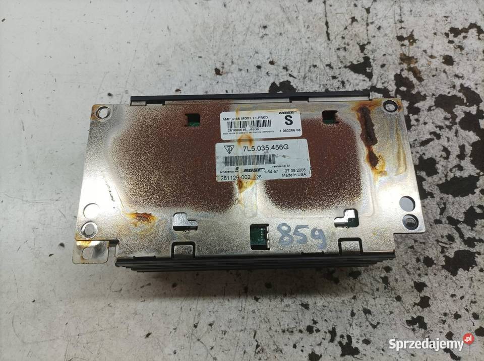 WZMACNIACZ AUDIO 7L5035456G Porsche Cayenne I