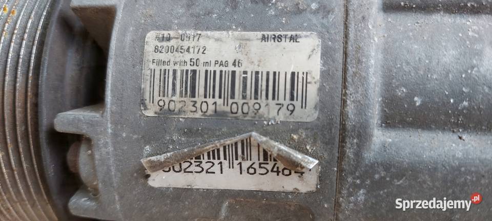 POMPA SPRĘŻARKA KOMPRESOR RENAULT OPEL NISSAN Międzychód sprzedam