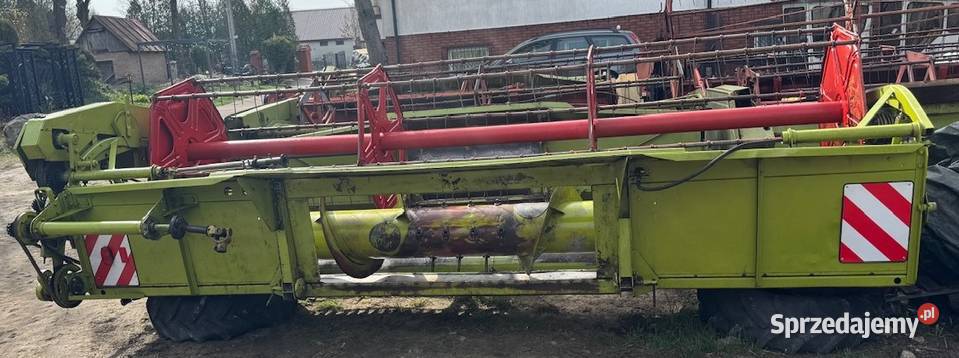 Heder 45m cięcia z wózkiem kombajn claas Zahajki