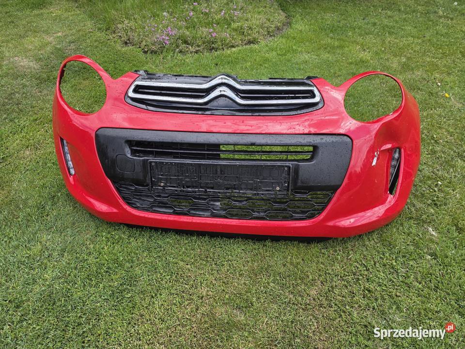 Zderzak do citroen c1 2021 czerwony z halogenami Częstochowa