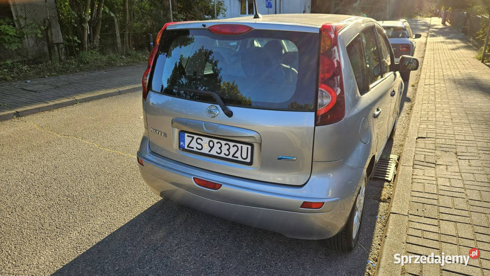 Nissan Note POLSKI SALONBezwypadkowyKlima I isofix Szczecin sprzedam