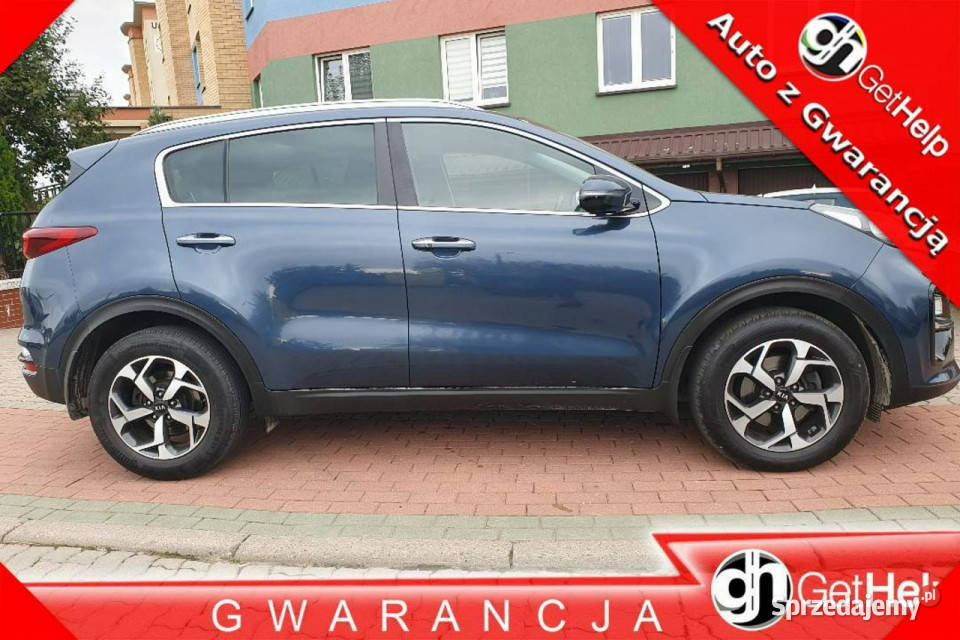 Kia Sportage Salon Polska 1Właściciel GWARANCJA niebieski Białystok sprzedam
