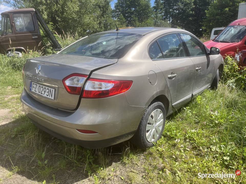 Renault fluence uszkodzony Fluence lubuskie Zielona Góra