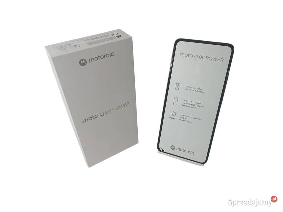 Smartfon MOTOROLA Moto G06 Power 464GB Katowice