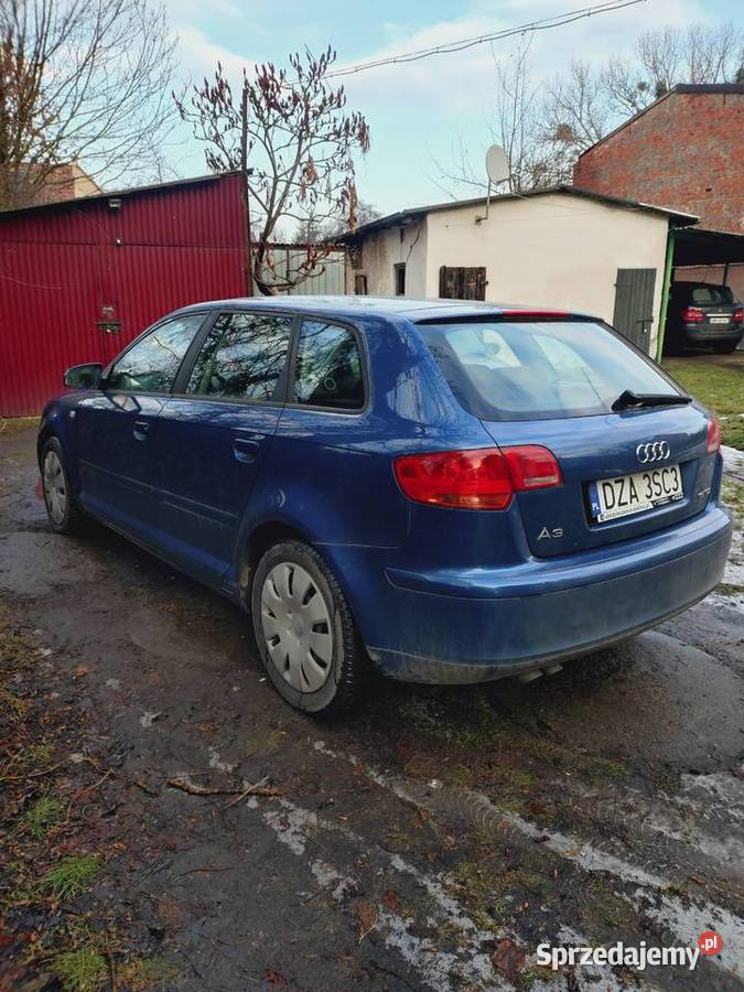 Audi A3 Sportback 2008r PEŁNA DOKUMENTACJA Wrocław sprzedam