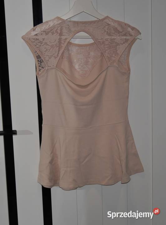 Gina Tricot bluzeczka z baskinką 38 M krótki Wrocław