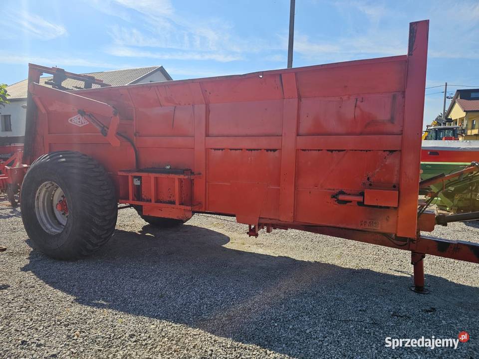 Rozrzutnik Obornika Orange 12 Ton łańcuchy Rolnictwo Gąsewo sprzedam