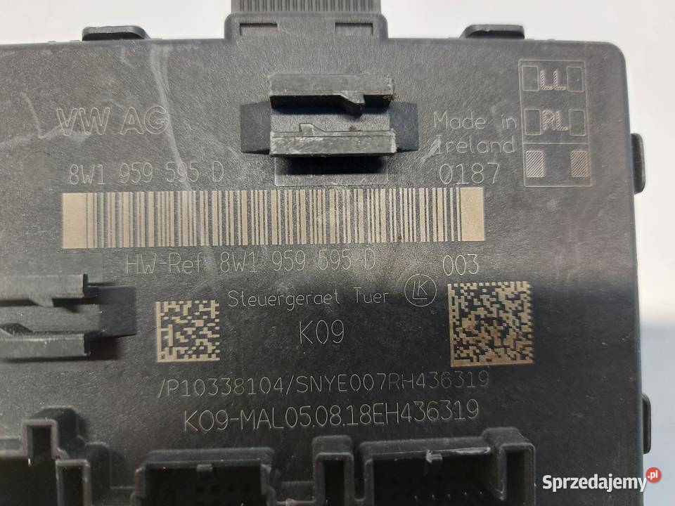 VW Arteon 3G8 2018r MODUŁ STEROWNIK DRZWI LEWY osobowe sprzedam