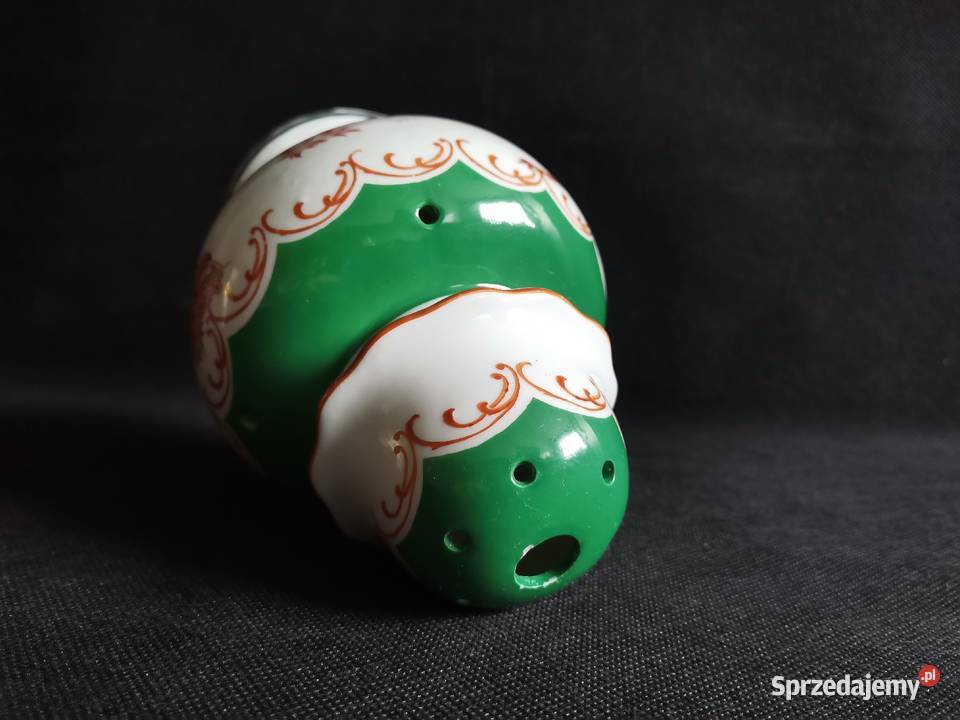 Stara porcelanowa orientalna lampa lampka