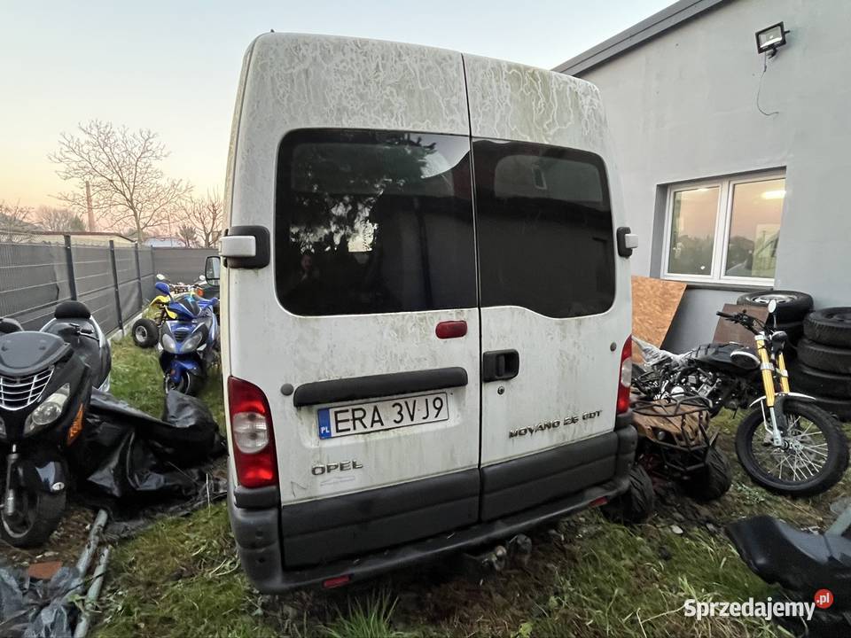 Opel MovanoRenault Master 25dci do złożenia Konstantynów Łódzki