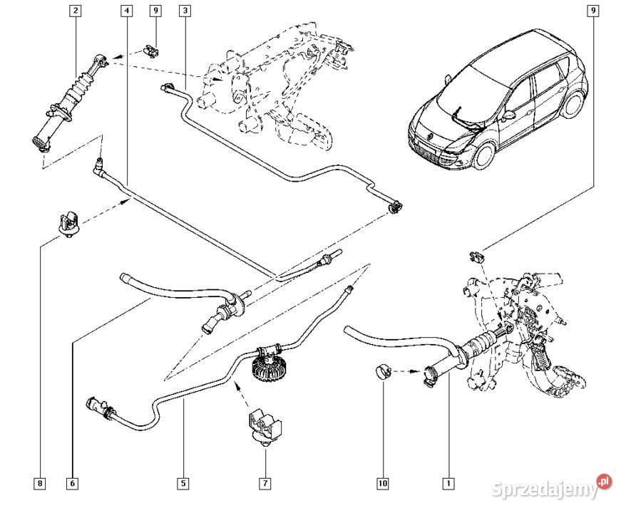 Pompka sprzęgła Renault Megane Scenic 3 Łask